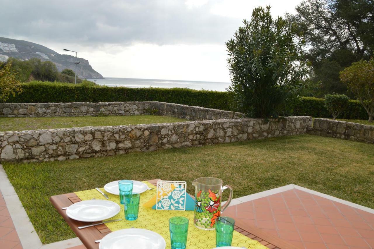Amazing Beach & Pool Apartment With Garden Sesimbra Luaran gambar